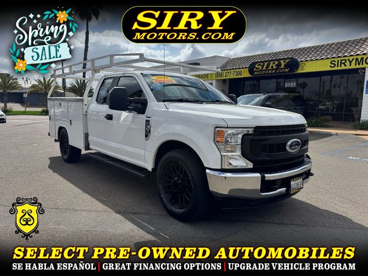 2021 FORD F350 SUPER DUTY SUPER CAB for sale in SAN DIEGO