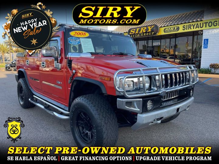 ORANGE, 2008 HUMMER H2 Image 