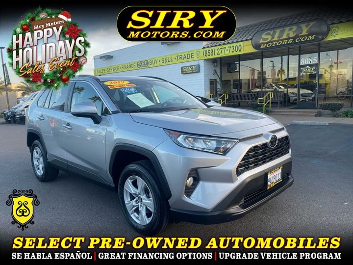 GRAY, 2019 TOYOTA RAV4 Image 