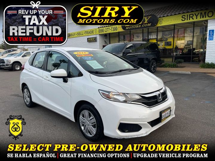 2018 HONDA FIT for sale in CHULA VISTA