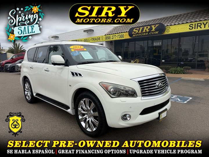 2014 INFINITI QX80 for sale in SAN DIEGO