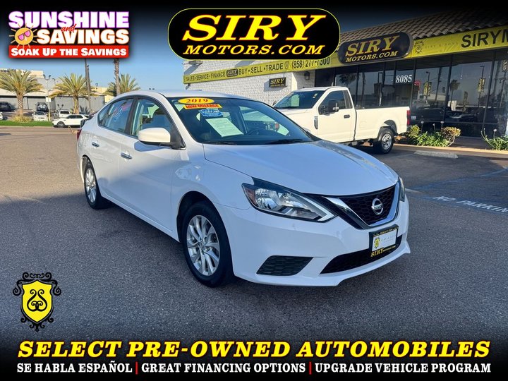 2019 NISSAN SENTRA for sale in SAN DIEGO