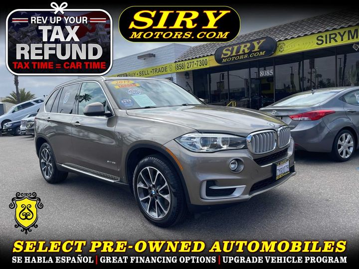 2017 BMW X5 for sale in CHULA VISTA