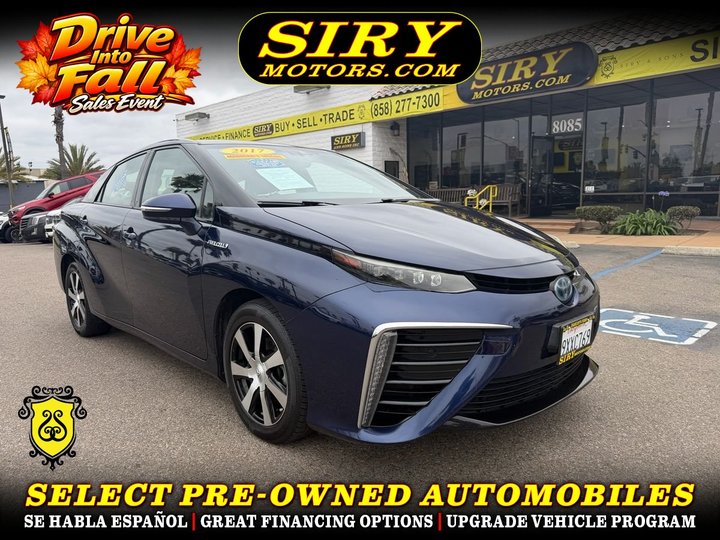 2017 TOYOTA MIRAI for sale in SAN DIEGO