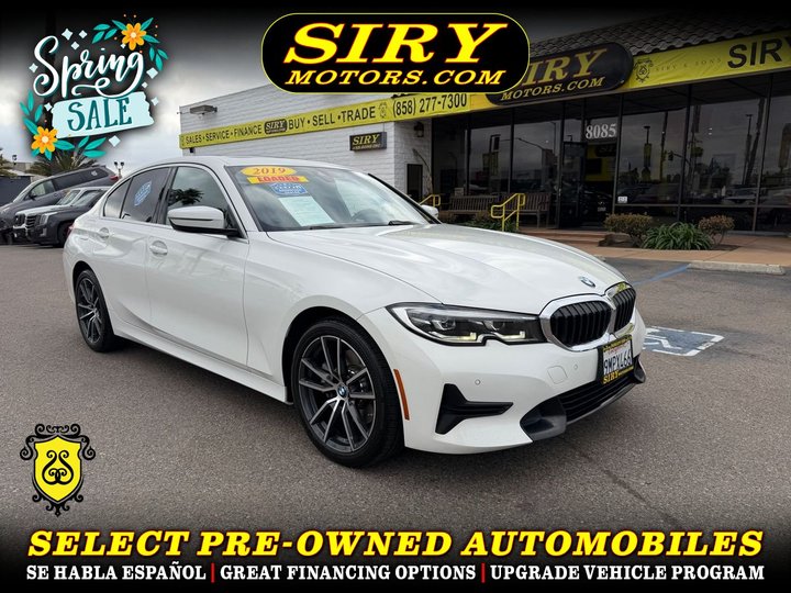 2019 BMW 3 SERIES for sale in SAN DIEGO