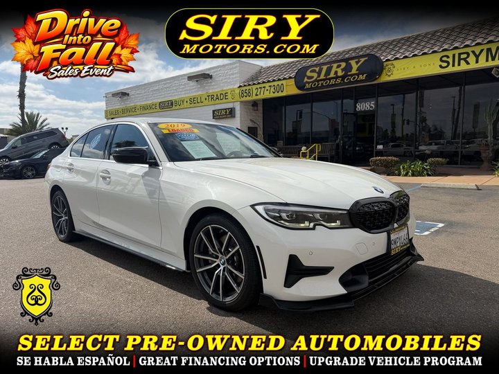 2019 BMW 3 SERIES for sale in SAN DIEGO