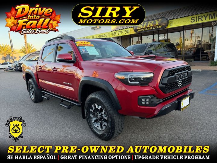 2019 TOYOTA TACOMA DOUBLE CAB for sale in SAN DIEGO
