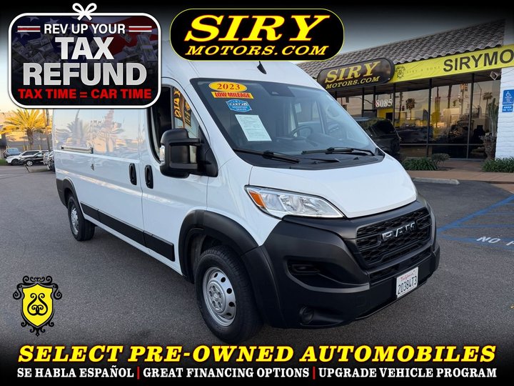 2023 RAM PROMASTER CARGO VAN for sale in SAN DIEGO