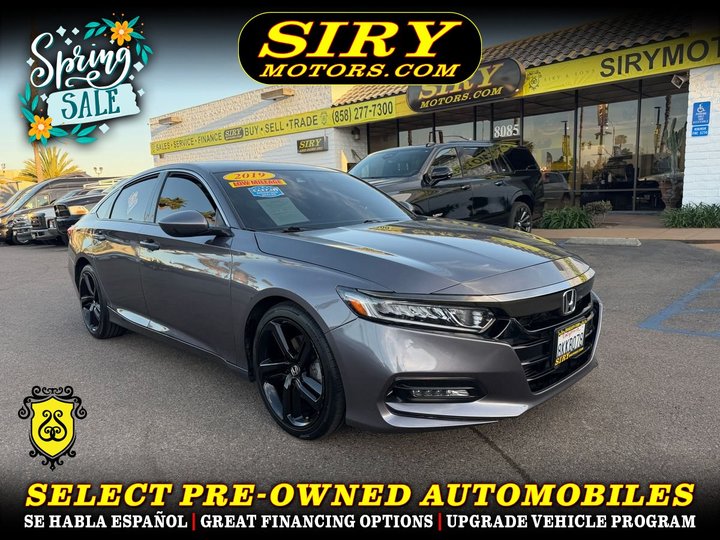 2019 HONDA ACCORD for sale in SAN DIEGO