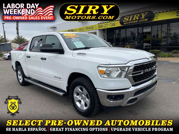 2023 RAM 1500 CREW CAB for sale in SAN DIEGO