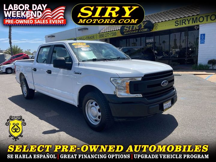 2020 FORD F150 SUPERCREW CAB for sale in CHULA VISTA