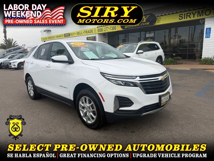 2024 CHEVROLET EQUINOX for sale in CHULA VISTA