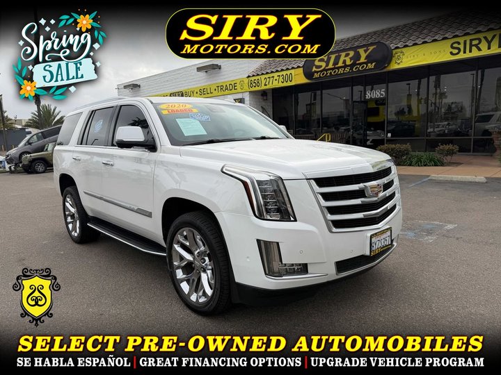 2020 CADILLAC ESCALADE for sale in SAN DIEGO