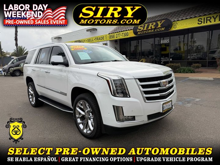2020 CADILLAC ESCALADE for sale in SAN DIEGO