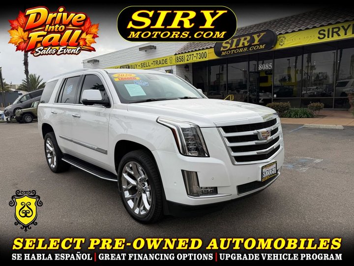 2020 CADILLAC ESCALADE for sale in SAN DIEGO