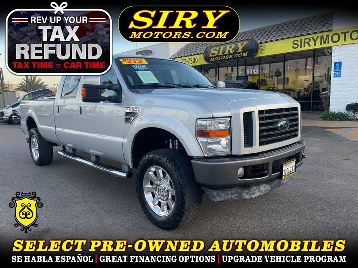 2008 FORD F350 SUPER DUTY CREW CAB for sale in CHULA VISTA
