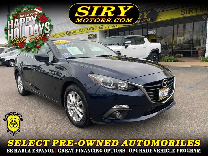 BLUE, 2015 MAZDA MAZDA3 Image 