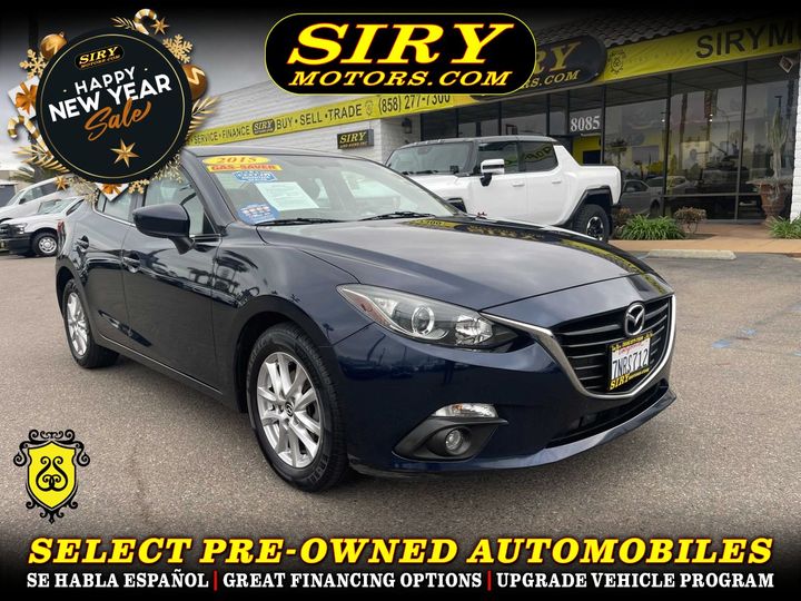BLUE, 2015 MAZDA MAZDA3 Image 