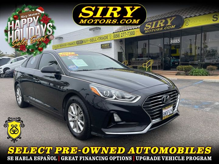 BLACK, 2019 HYUNDAI SONATA Image 