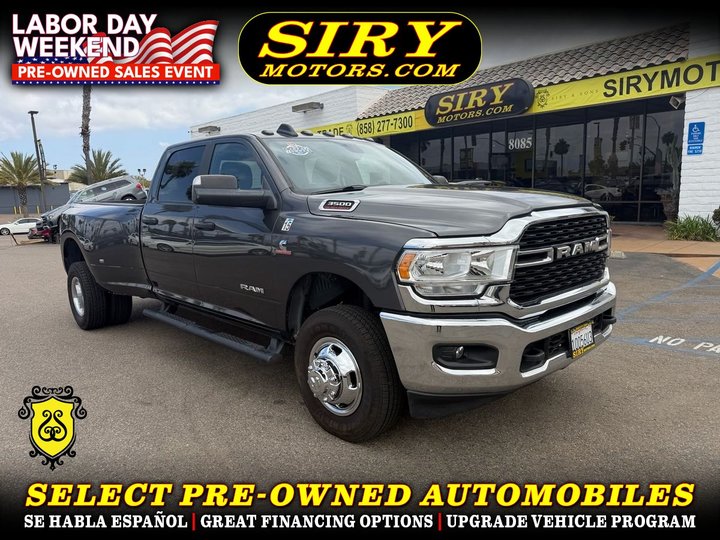 2022 RAM 3500 CREW CAB for sale in SAN DIEGO