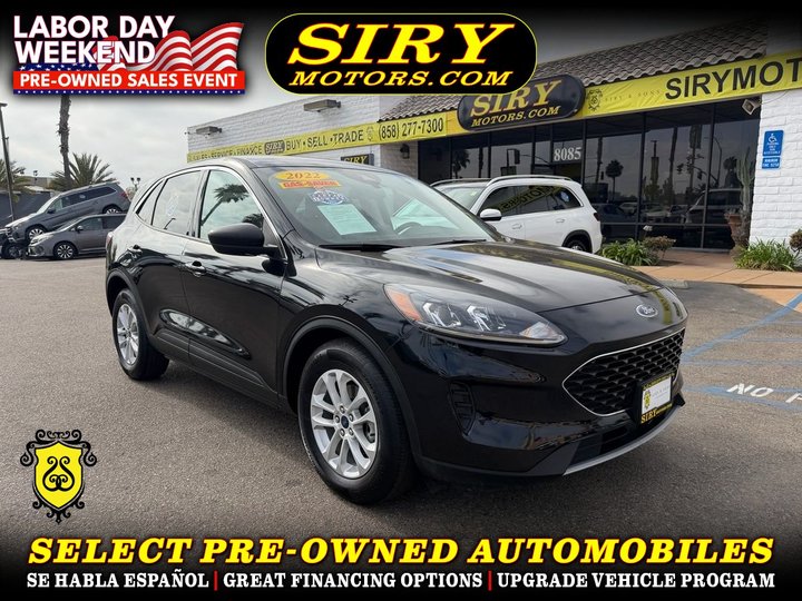 2022 FORD ESCAPE for sale in SAN DIEGO