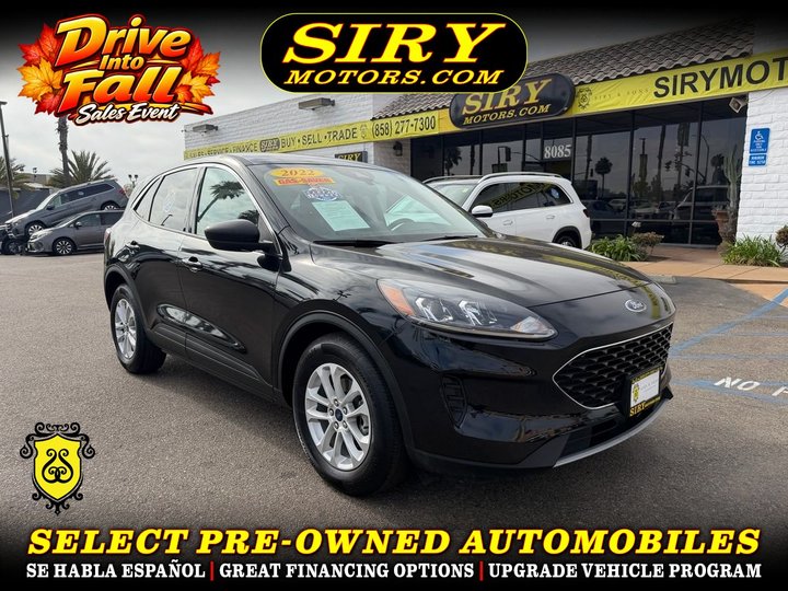 2022 FORD ESCAPE for sale in SAN DIEGO