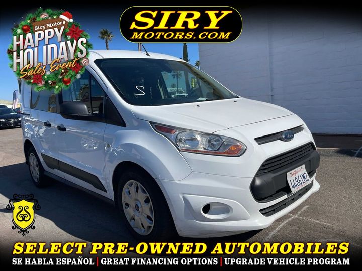 WHITE, 2018 FORD TRANSIT CONNECT CARGO Image 