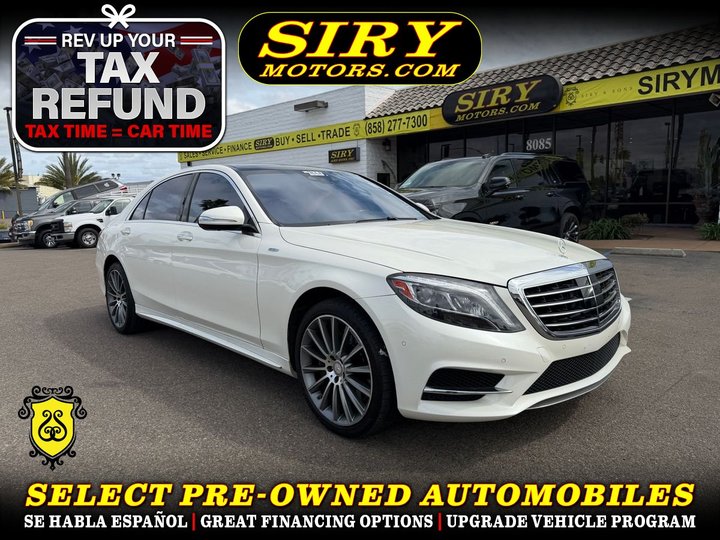 2015 MERCEDES-BENZ S-CLASS for sale in SAN DIEGO