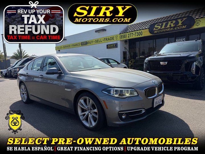 2016 BMW 5 SERIES for sale in SAN DIEGO
