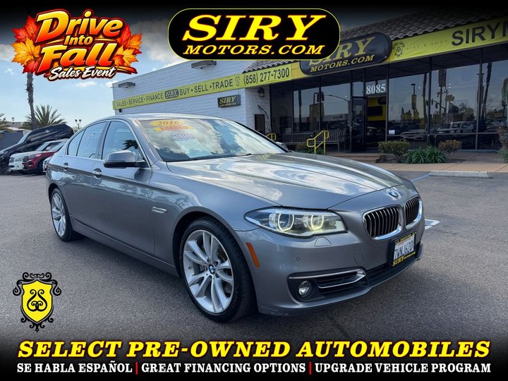 2016 BMW 5 SERIES for sale in CHULA VISTA