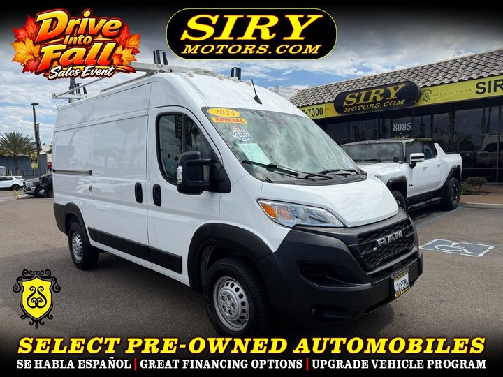 2024 RAM PROMASTER CARGO VAN for sale in SAN DIEGO