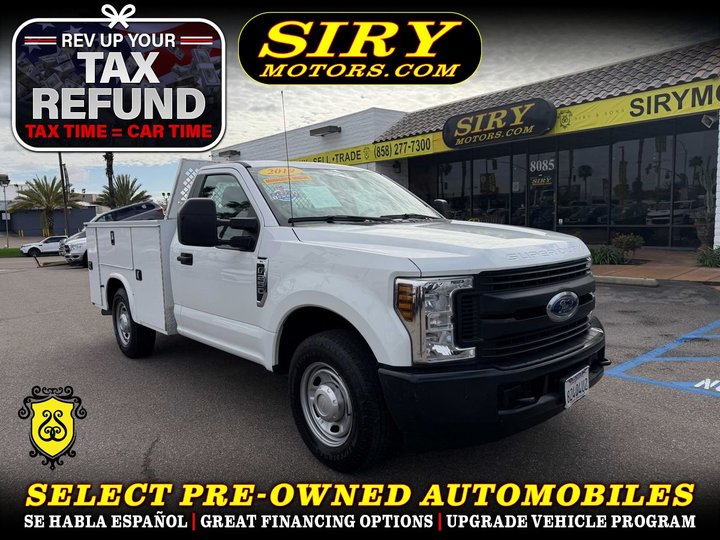 2019 FORD F250 SUPER DUTY REGULAR CAB for sale in SAN DIEGO