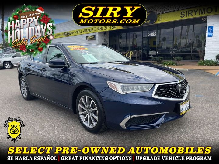 BLUE, 2020 ACURA TLX Image 