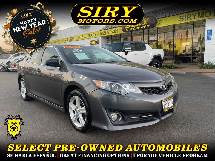 2014 TOYOTA CAMRY for sale in CHULA VISTA