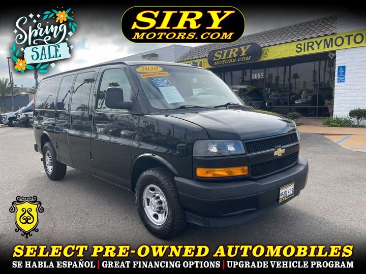 2020 CHEVROLET EXPRESS 2500 CARGO for sale in CHULA VISTA