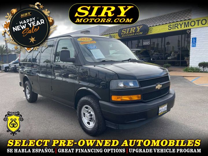 2020 CHEVROLET EXPRESS 2500 CARGO for sale in CHULA VISTA