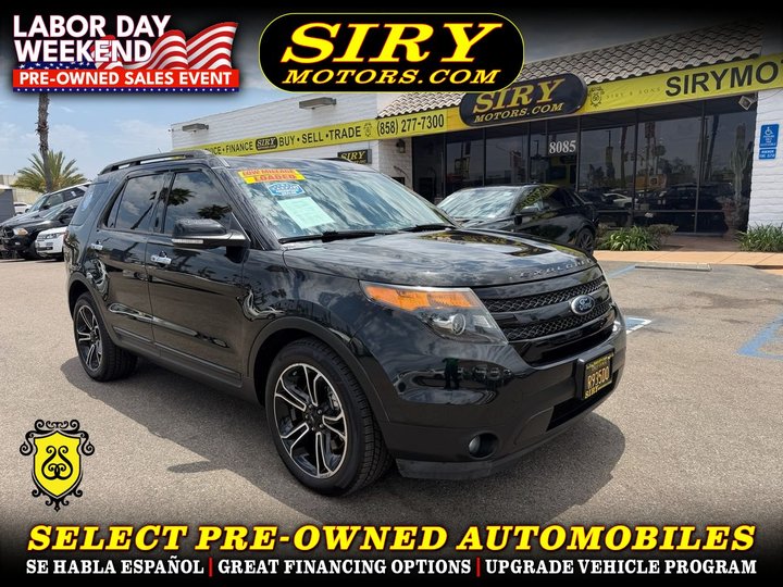 2013 FORD EXPLORER for sale in CHULA VISTA