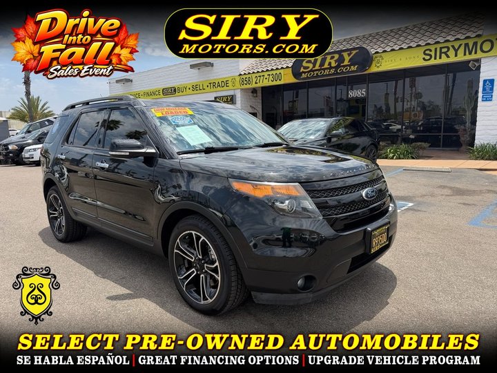 2013 FORD EXPLORER for sale in CHULA VISTA