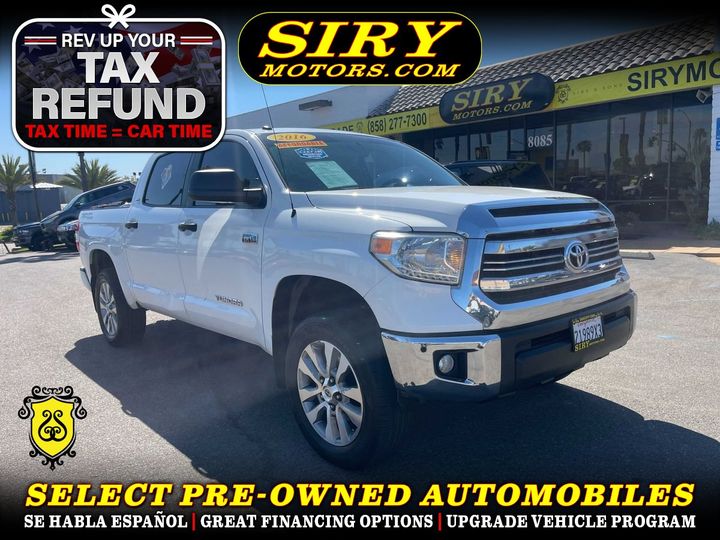 2016 TOYOTA TUNDRA CREWMAX for sale in SAN DIEGO