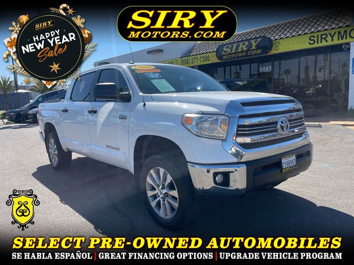 2016 TOYOTA TUNDRA CREWMAX for sale in SAN DIEGO