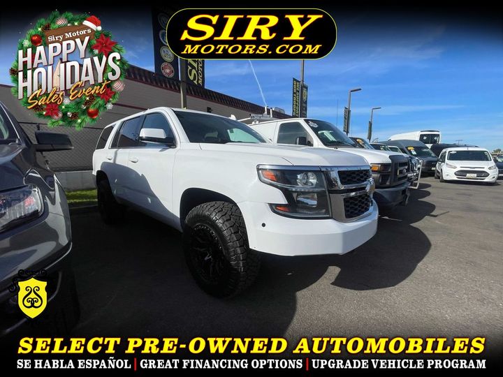 WHITE, 2020 CHEVROLET TAHOE Image 