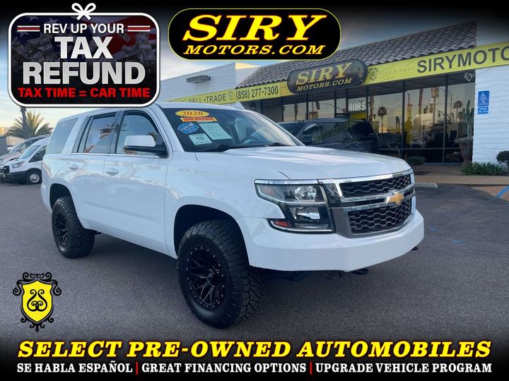 2020 CHEVROLET TAHOE for sale in SAN DIEGO