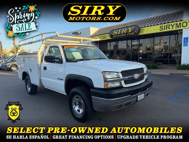 2004 CHEVROLET SILVERADO 2500 HD REGULAR CAB for sale in CHULA VISTA