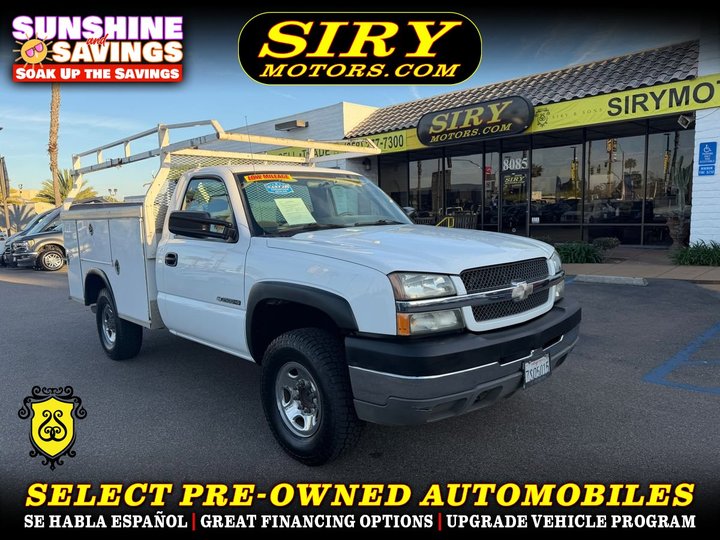 2004 CHEVROLET SILVERADO 2500 HD REGULAR CAB for sale in CHULA VISTA