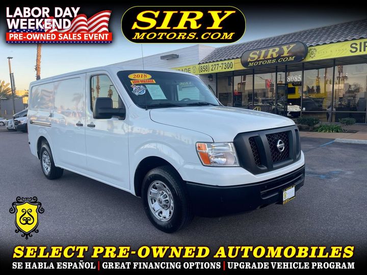 2018 NISSAN NV1500 CARGO for sale in CHULA VISTA