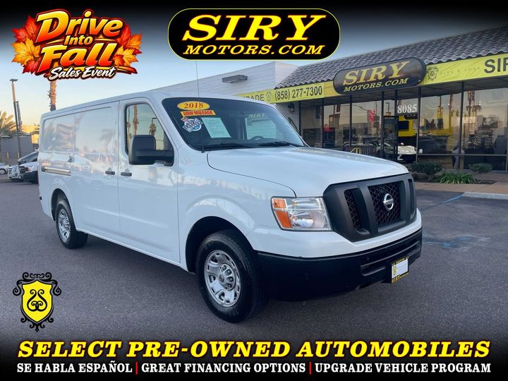 2018 NISSAN NV1500 CARGO for sale in CHULA VISTA