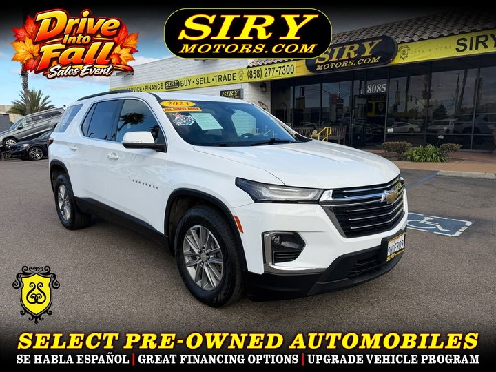 2023 CHEVROLET TRAVERSE for sale in SAN DIEGO