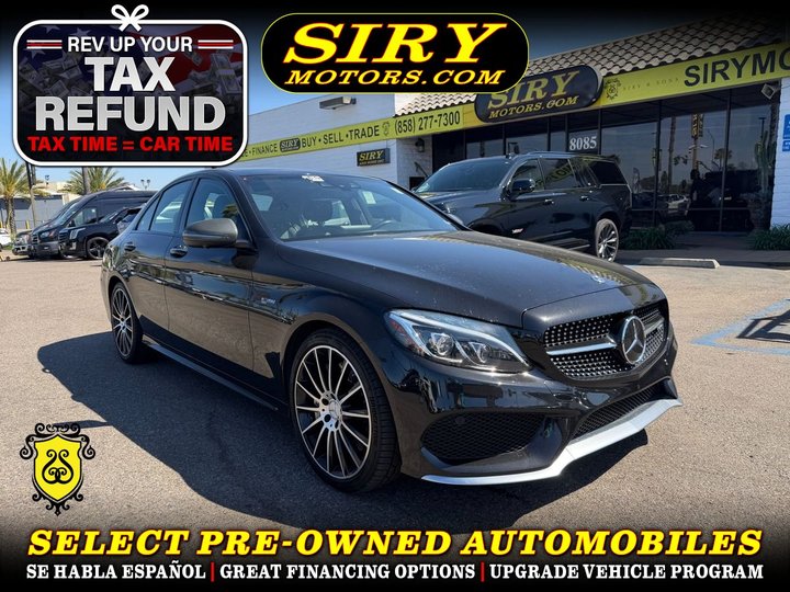 2018 MERCEDES-BENZ MERCEDES-AMG C-CLASS for sale in SAN DIEGO