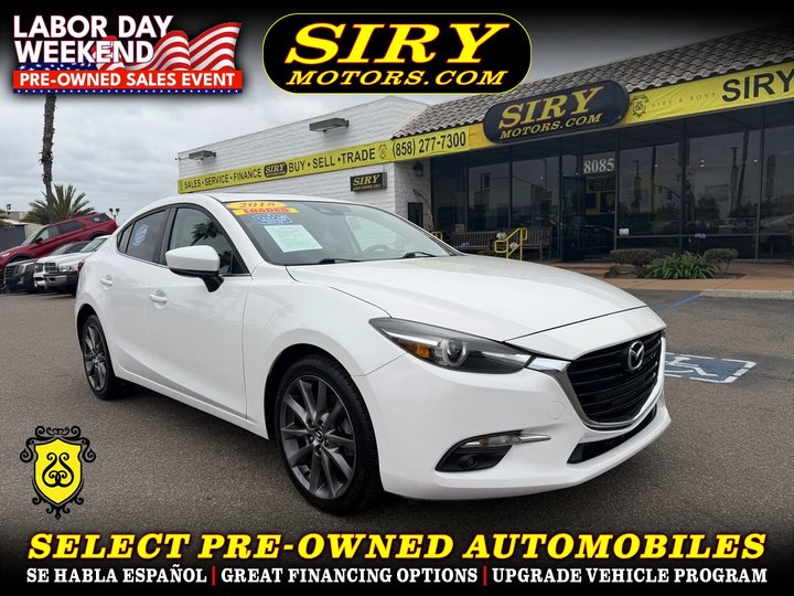 2018 MAZDA MAZDA3 for sale in CHULA VISTA