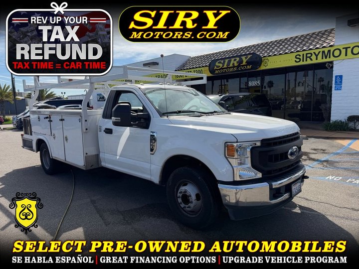 2020 FORD F350 SUPER DUTY REGULAR CAB & CHASSIS for sale in SAN DIEGO